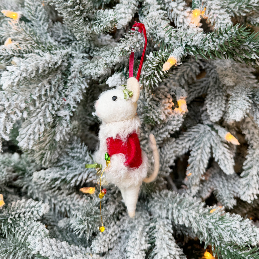 Mr. & Mrs. Claus Mouse Ornament