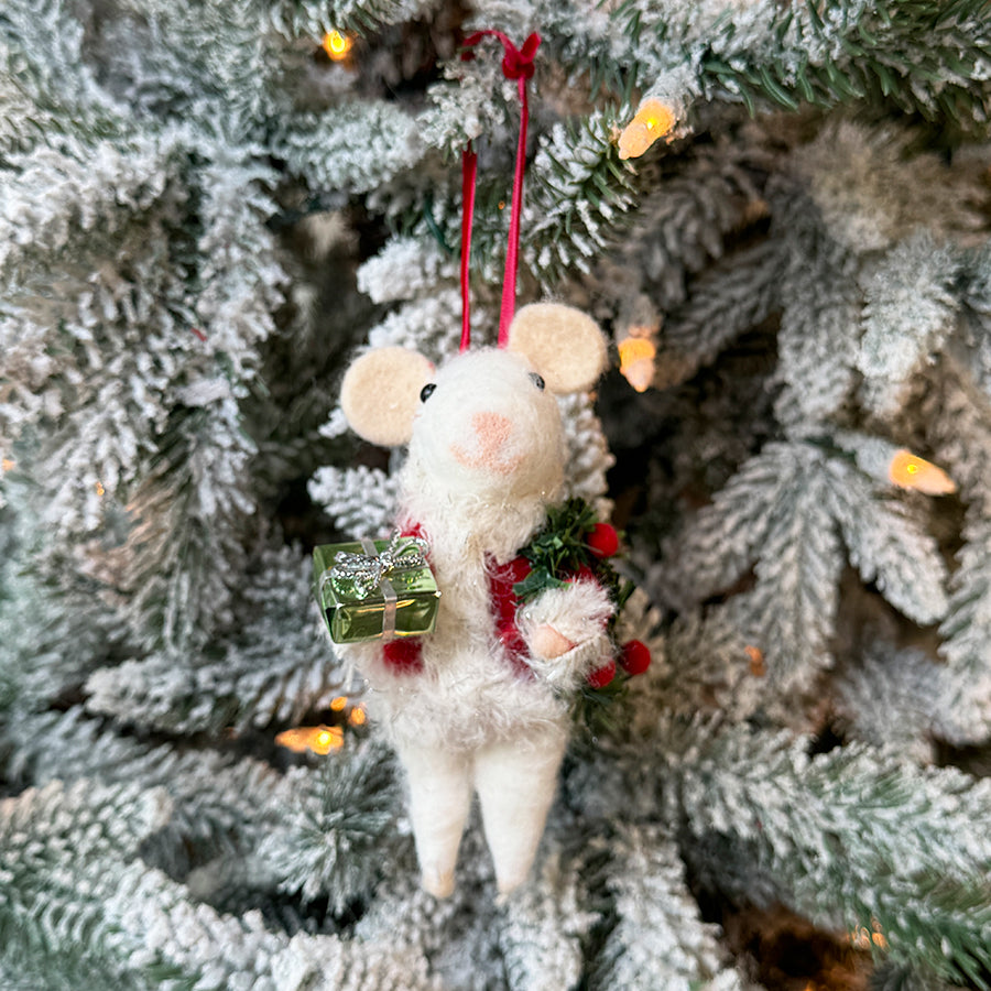 Mr. & Mrs. Claus Mouse Ornament