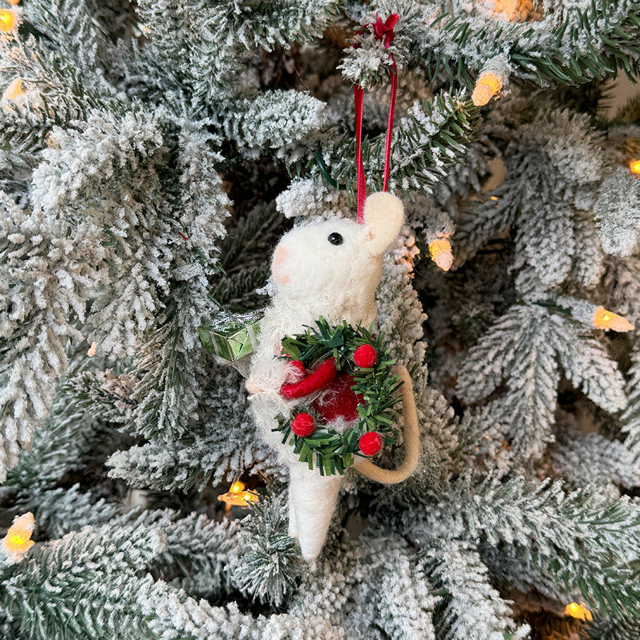 Mr. & Mrs. Claus Mouse Ornament