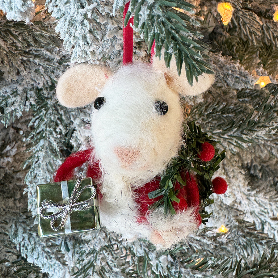 Mr. & Mrs. Claus Mouse Ornament