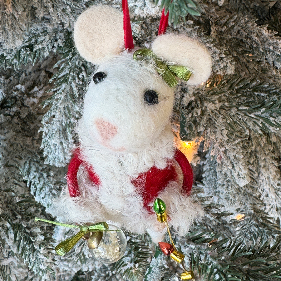 Mr. & Mrs. Claus Mouse Ornament