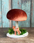 Velvet Mushroom With Greenery