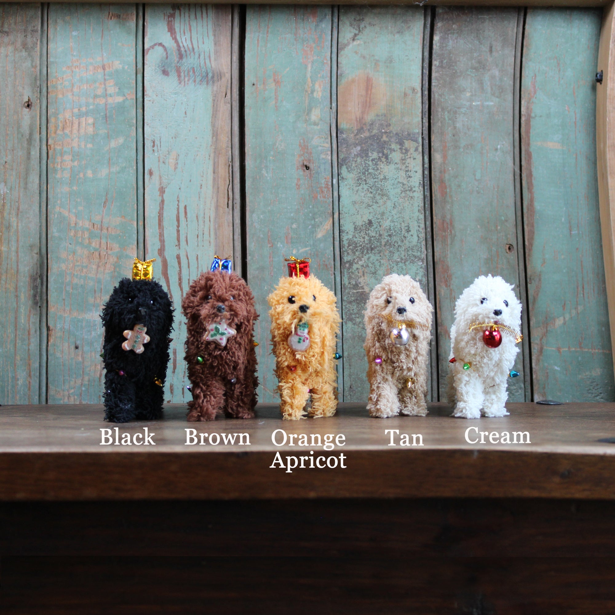 Naughty Doodle Dog Ornament