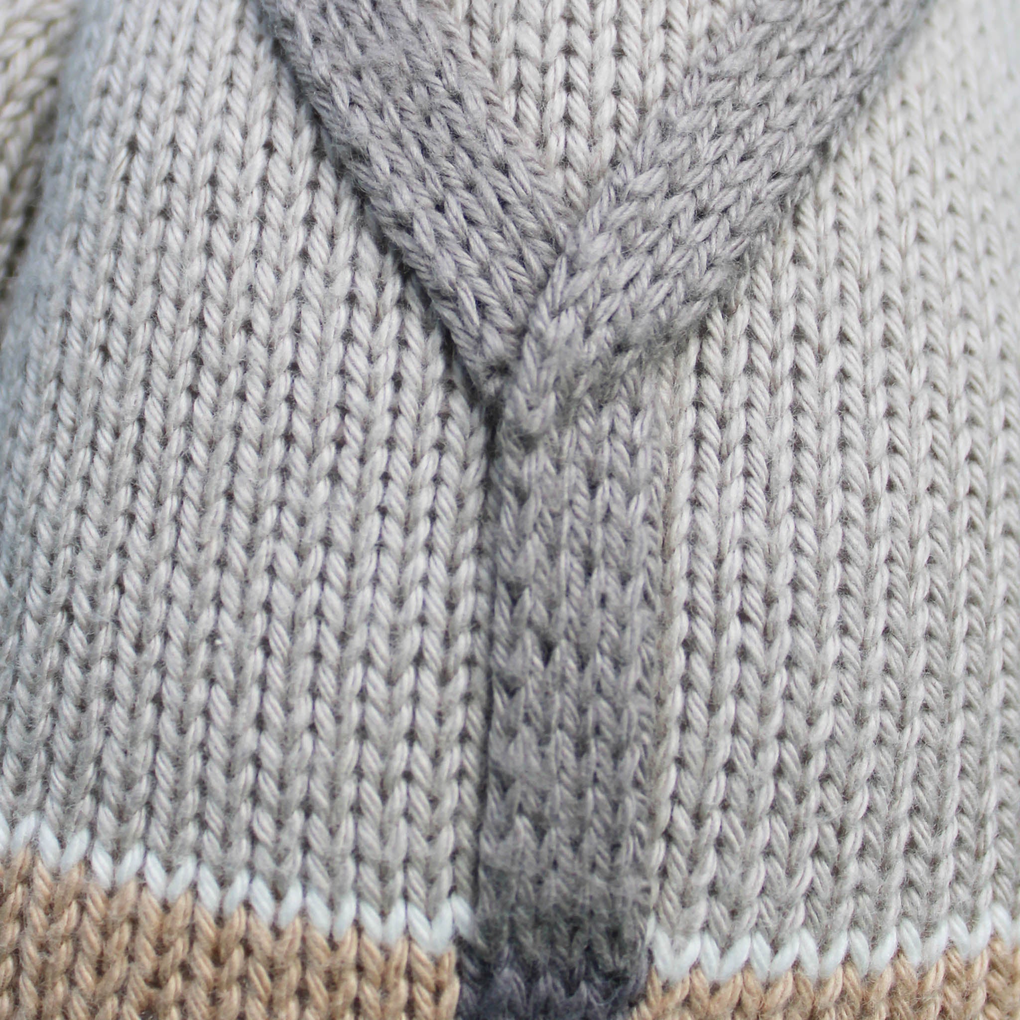 Noah The Dog - Hand Knit Cuddle + Kind Doll with Personalized Bag