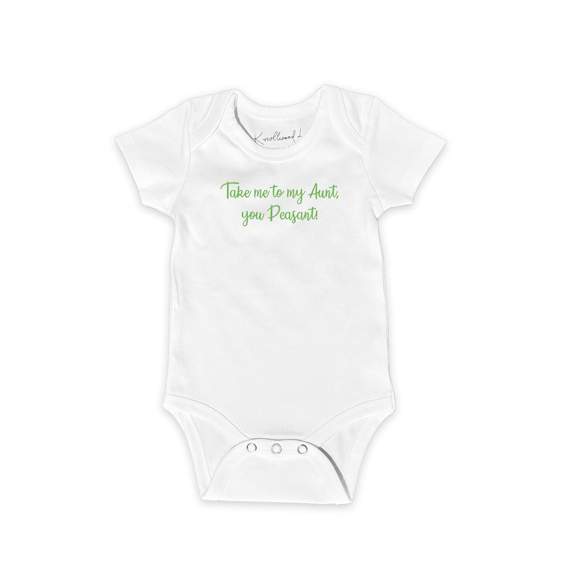 Take Me To My Aunt Baby Onesie
