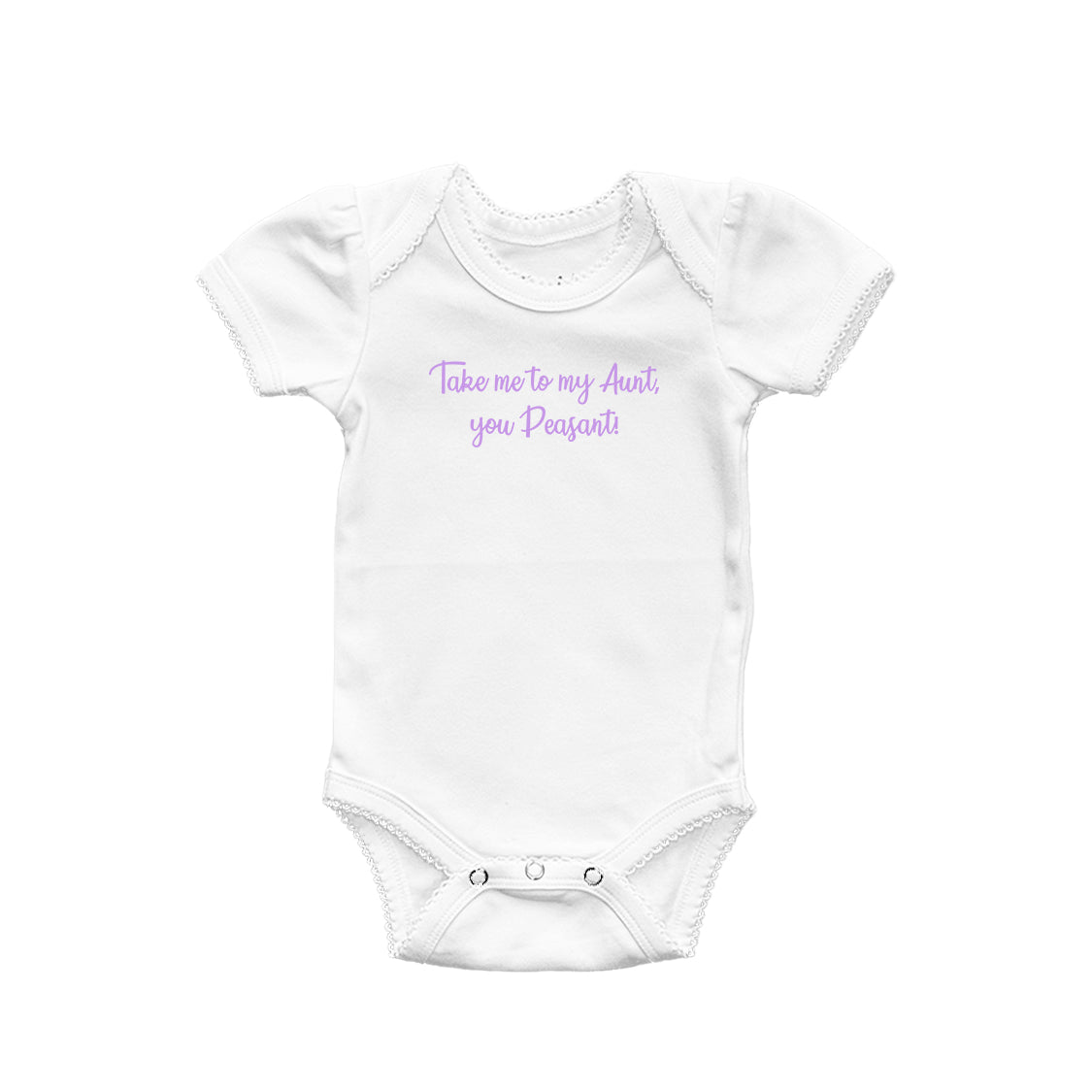 Take Me To My Aunt Baby Onesie
