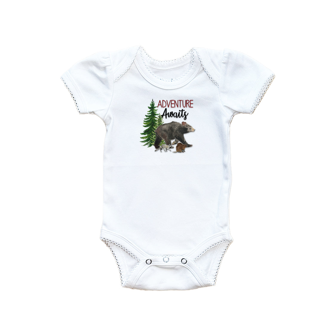 Adventure Awaits Baby Onesie