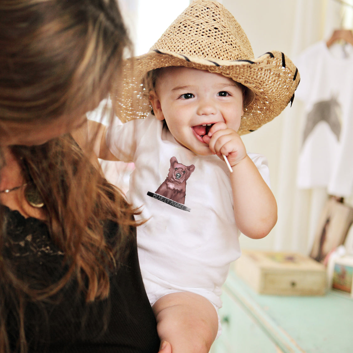 Bearly Awake Baby Onesie