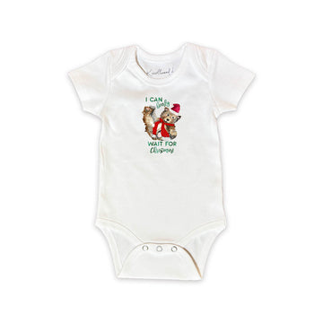 Bearly Wait For Christmas Baby Onesie