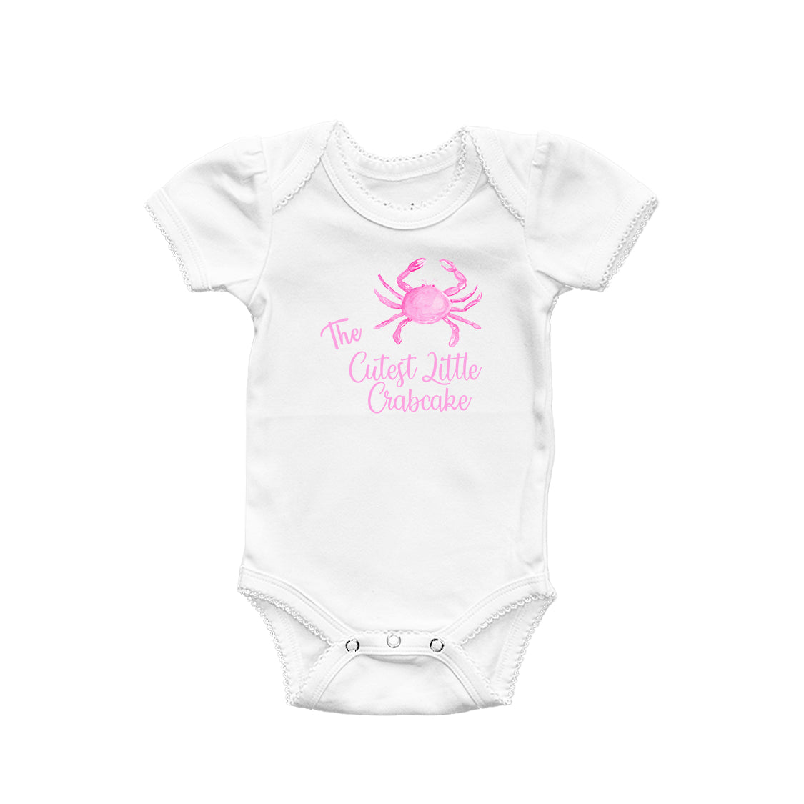Cutest little crabcake Baby Onesie