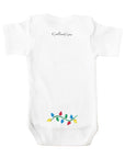 Christmas Lit Doodle Baby Onesie