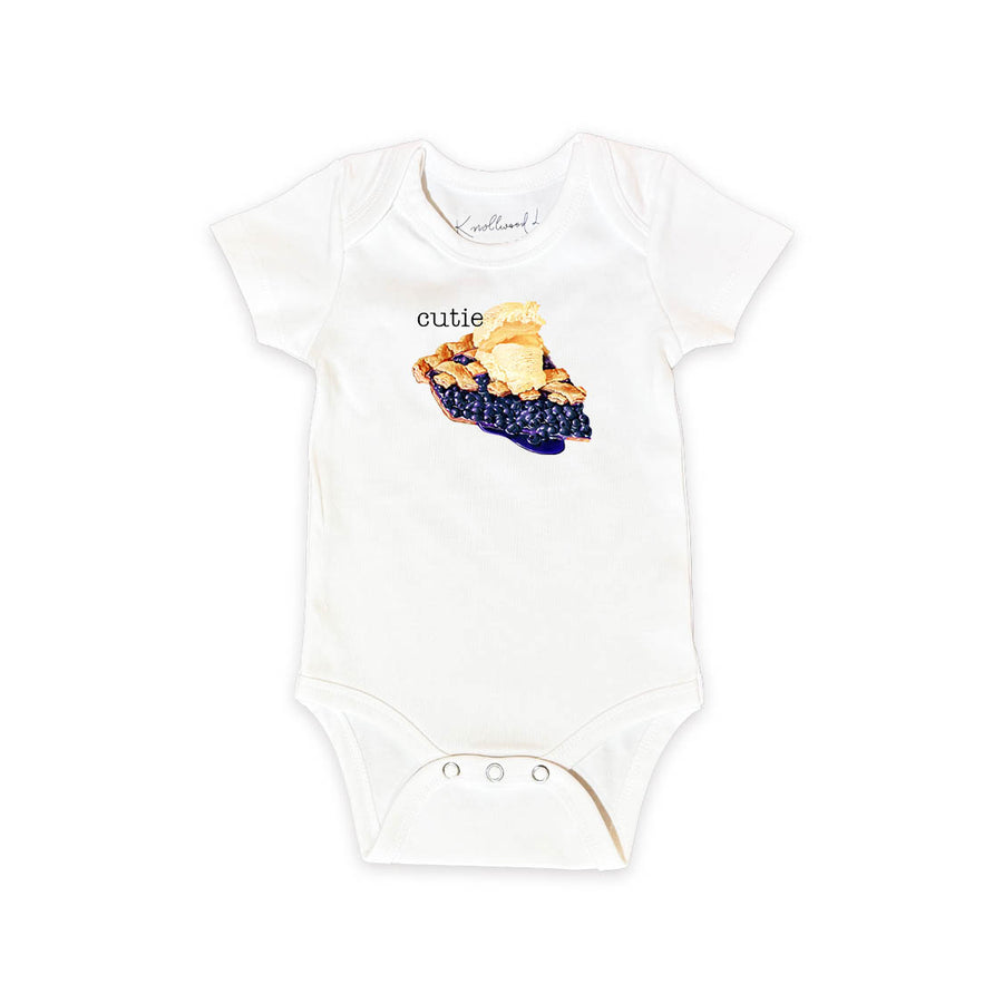 Cutie Pie Blueberry Baby Onesie