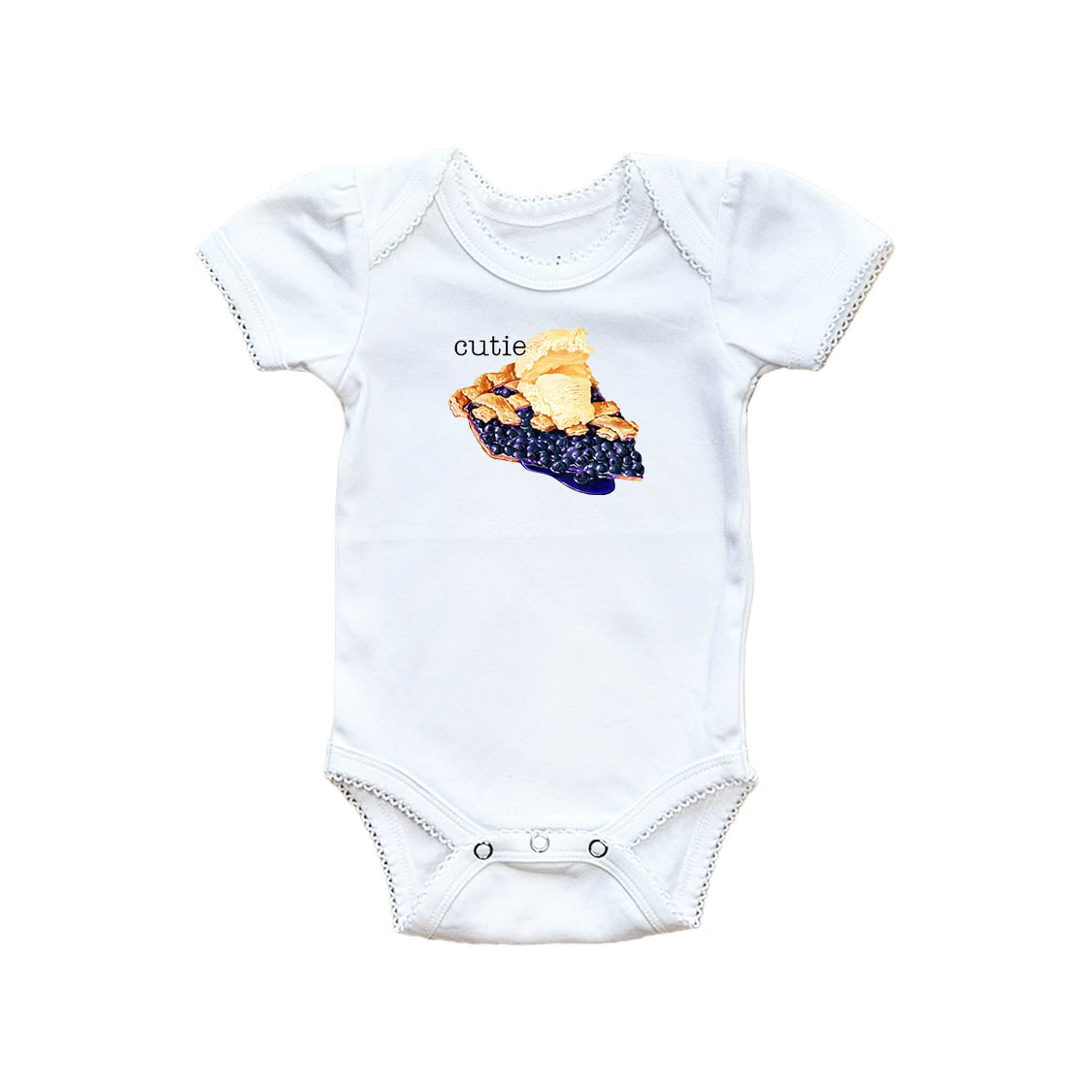 Cutie Pie Blueberry Baby Onesie