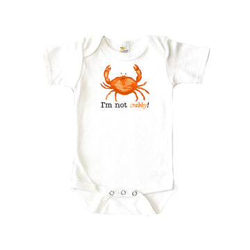 I'm not Crabby Baby Onesie
