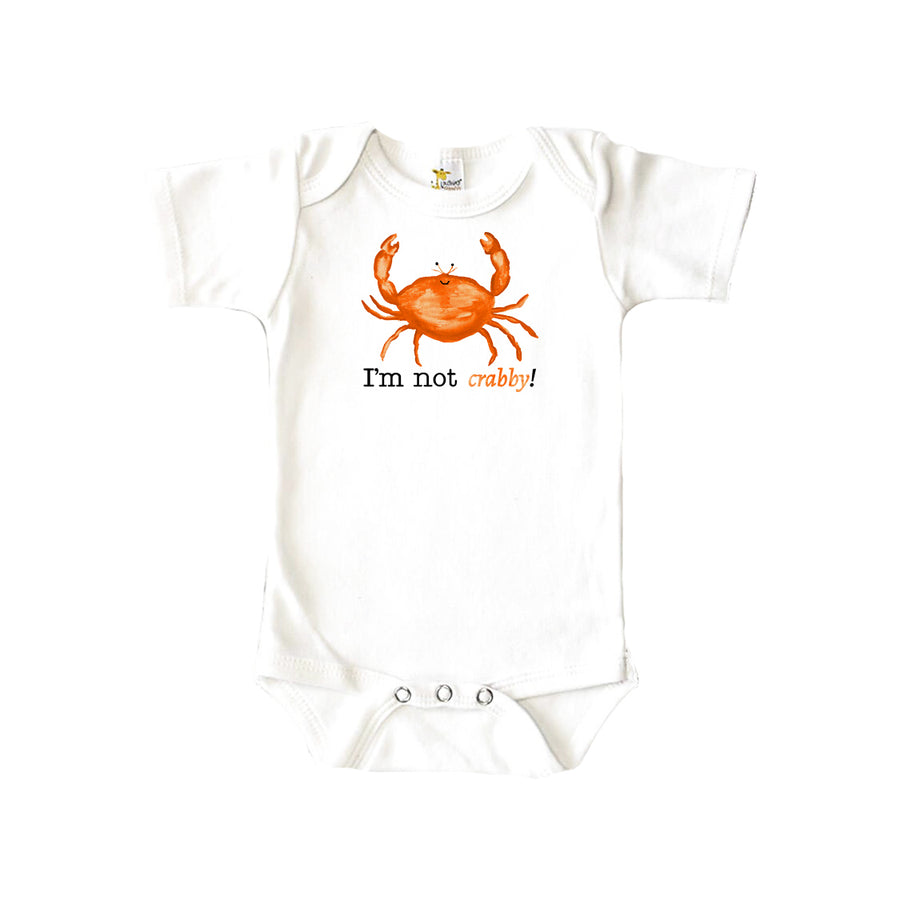 I'm not Crabby Baby Onesie