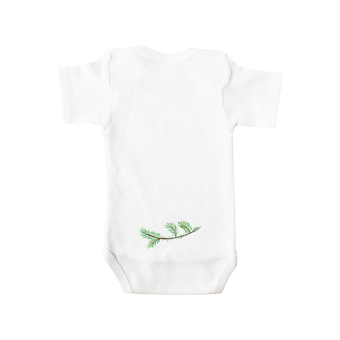 Cardinal On Snowy Branch Baby Onesie