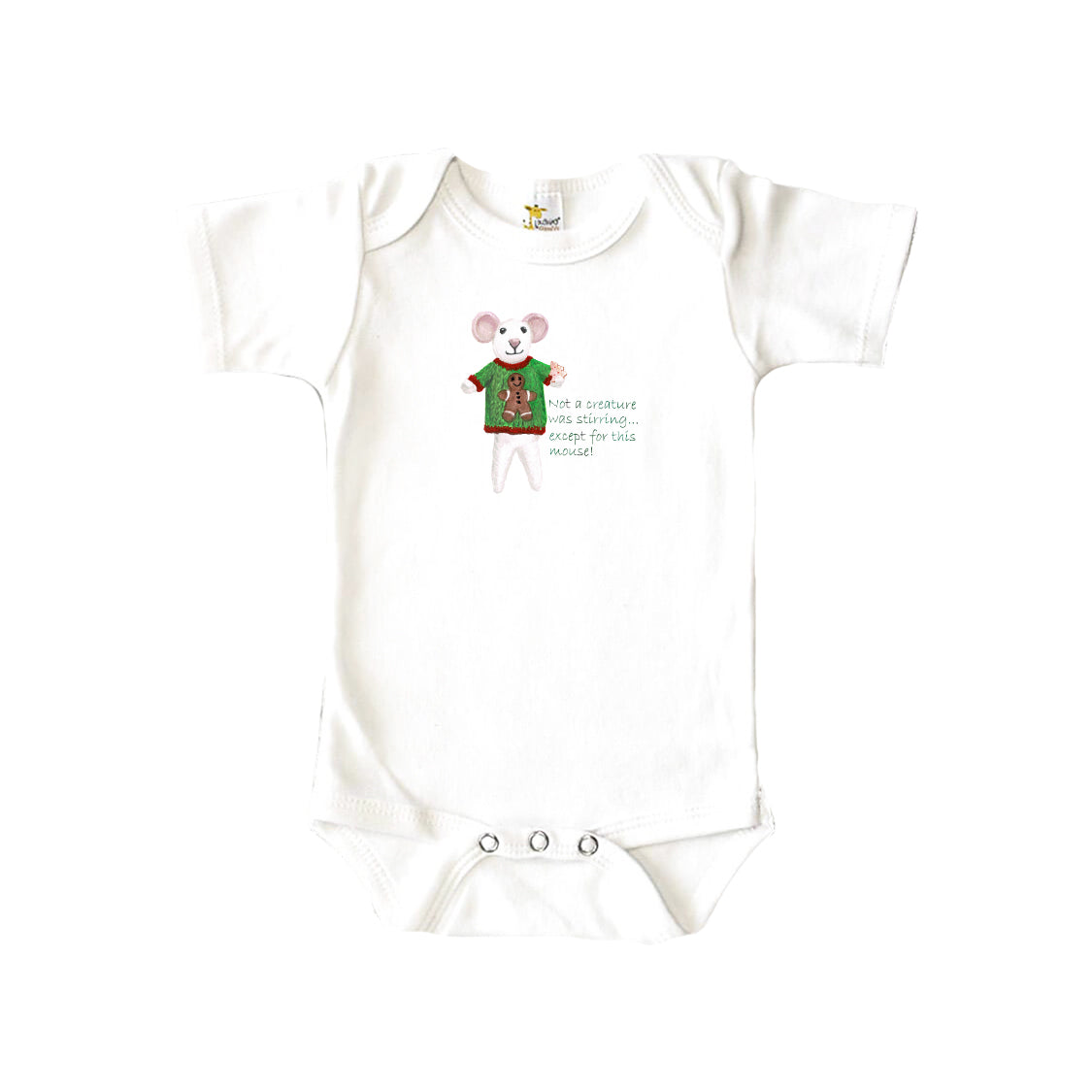 Creature Was Stirring Baby Onesie