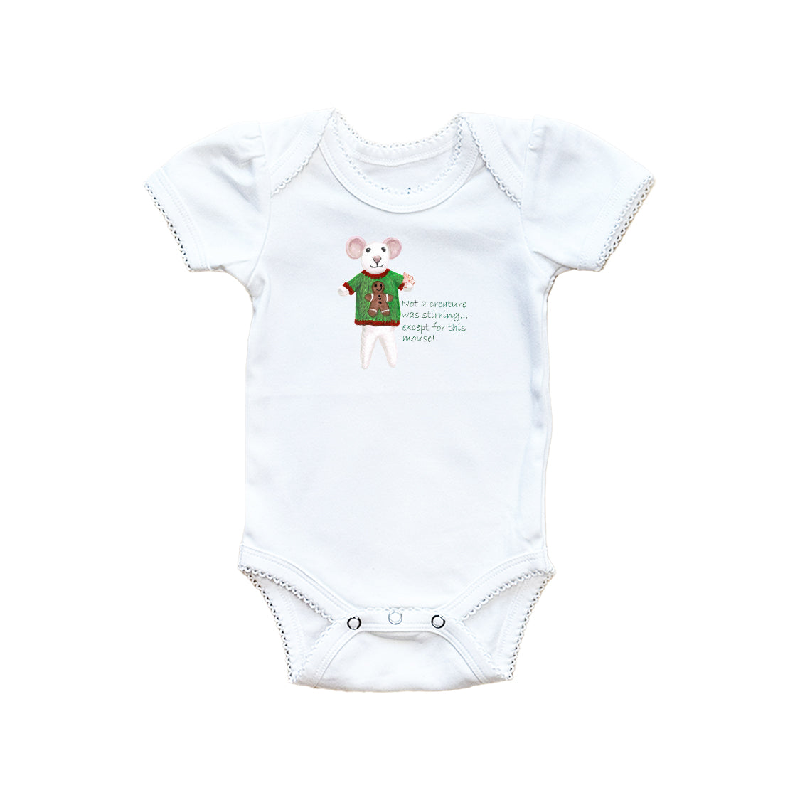 Creature Was Stirring Baby Onesie