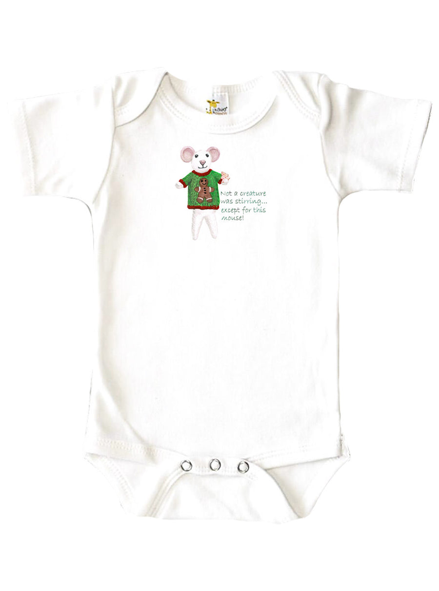 Creature Was Stirring Baby Onesie