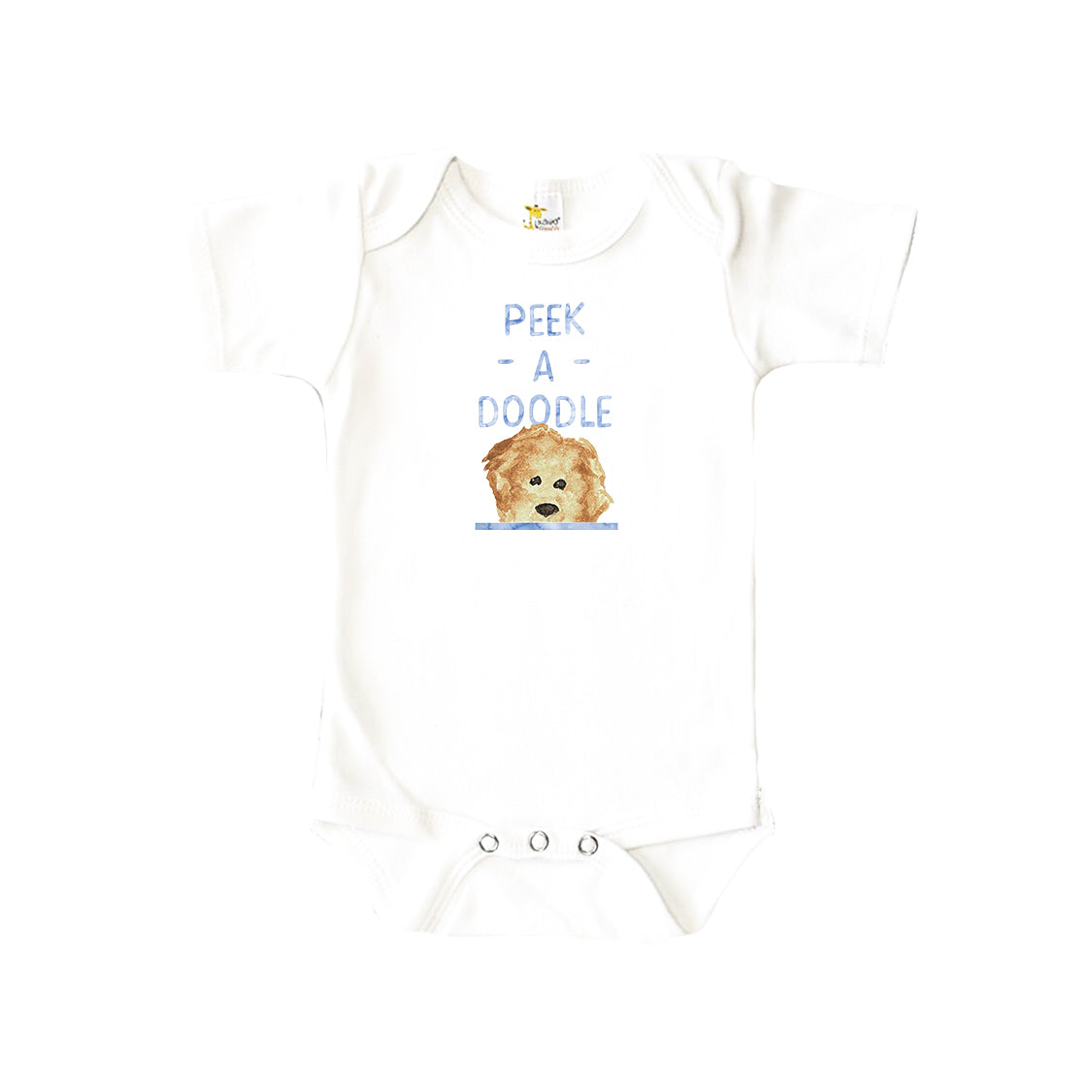 Peek-A-Doodle Baby Onesie