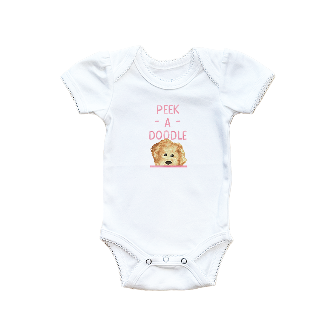 Peek-A-Doodle Baby Onesie