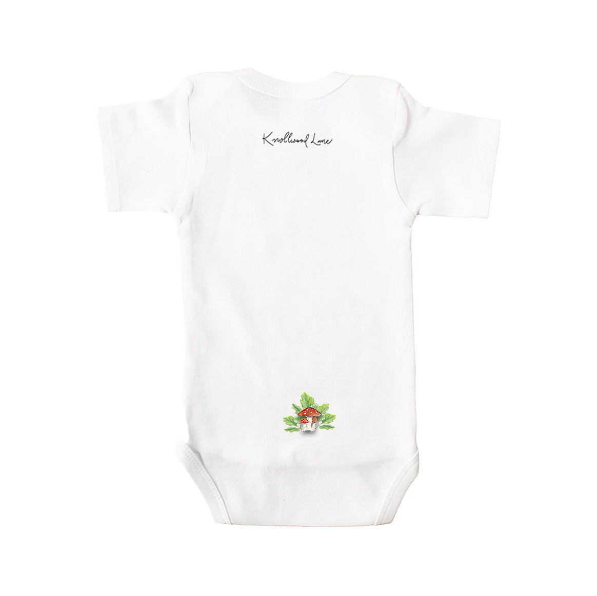 Personalized Monogram Forest Crest Onesie