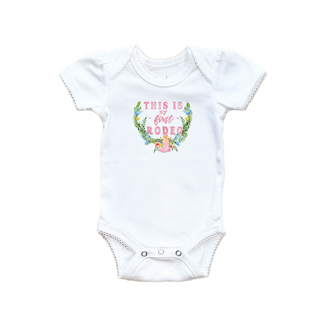 This Is My First Rodeo Baby Onesie