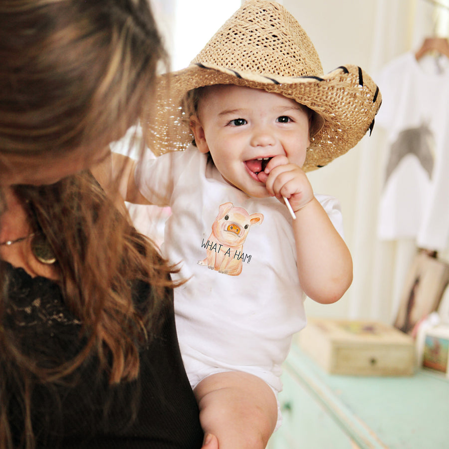 What a Ham Baby Onesie