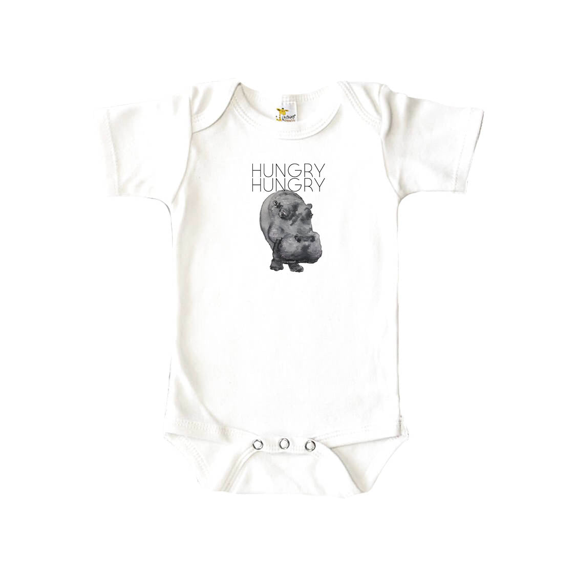 Hungry Hungry Hippo Baby Onesie