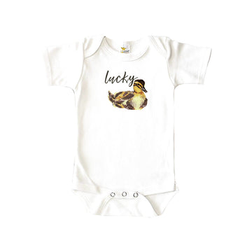 Lucky Duck Baby Onesie
