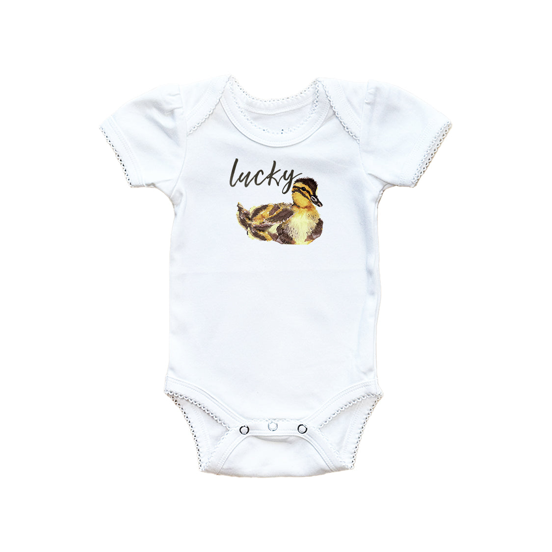 Lucky Duck Baby Onesie