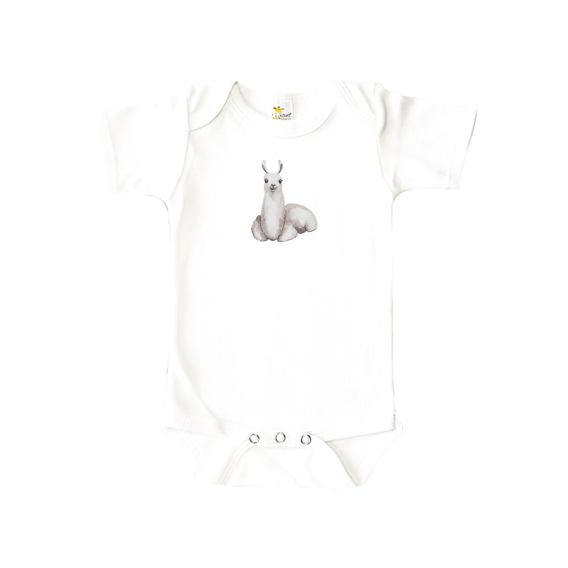 Sitting Llama Baby Onesie
