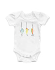 Fishing Lures Baby Onesie