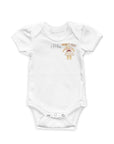 Personalized  Baby Gift Set | Custom Name Onesie & Keepsake Suitcase