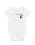 Personalized  Baby Gift Set | Custom Name Onesie & Keepsake Suitcase
