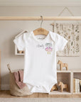 Personalized  Baby Gift Set | Custom Name Onesie & Keepsake Suitcase