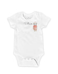 Personalized  Baby Gift Set | Custom Name Onesie & Keepsake Suitcase