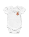 Personalized  Baby Gift Set | Custom Name Onesie & Keepsake Suitcase