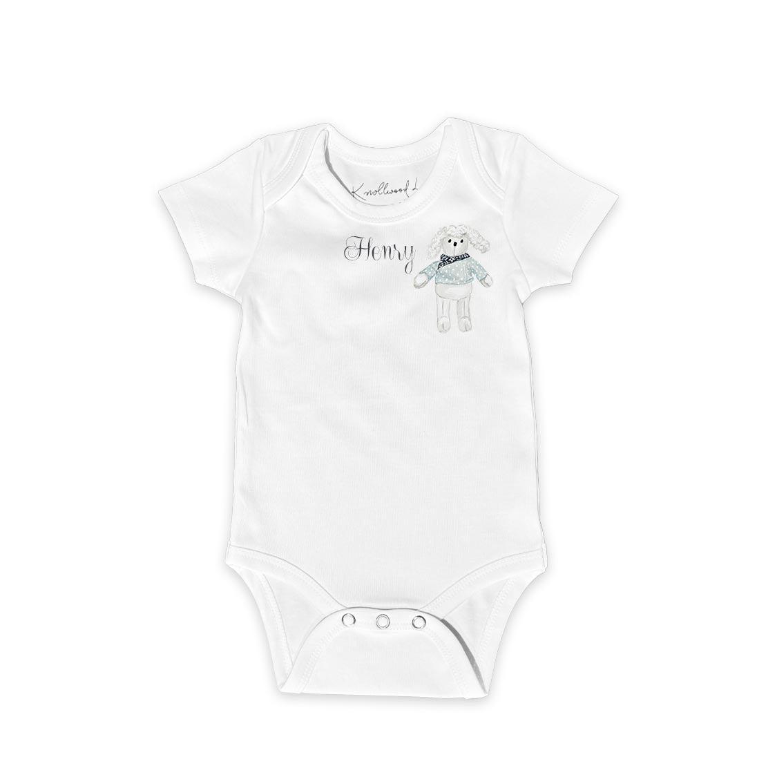 Personalized  Baby Gift Set | Custom Name Onesie & Keepsake Suitcase
