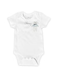 Personalized  Baby Gift Set | Custom Name Onesie & Keepsake Suitcase