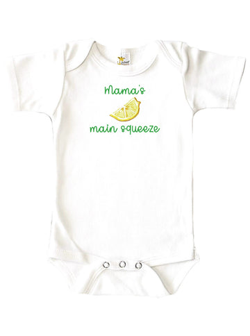 Mama's Main Squeeze Baby Onesie