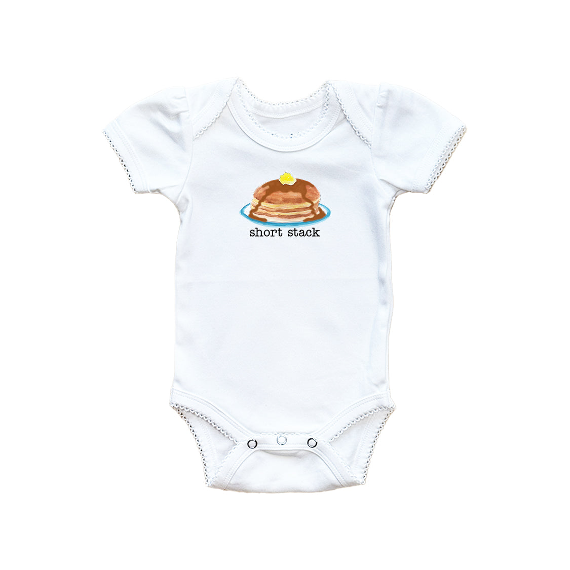 Short Stack Baby Onesie