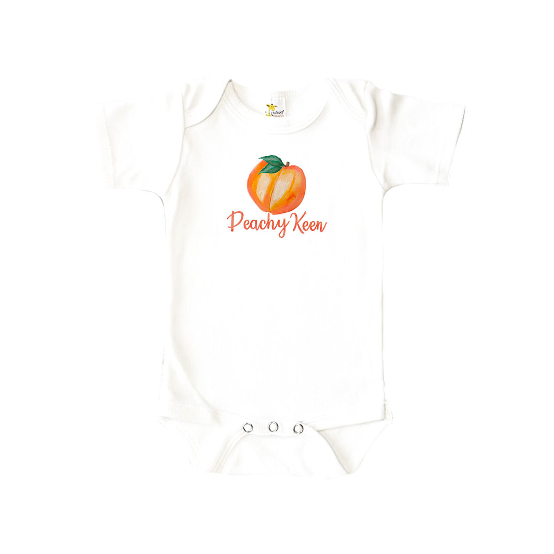 Peachy Keen Baby Onesie