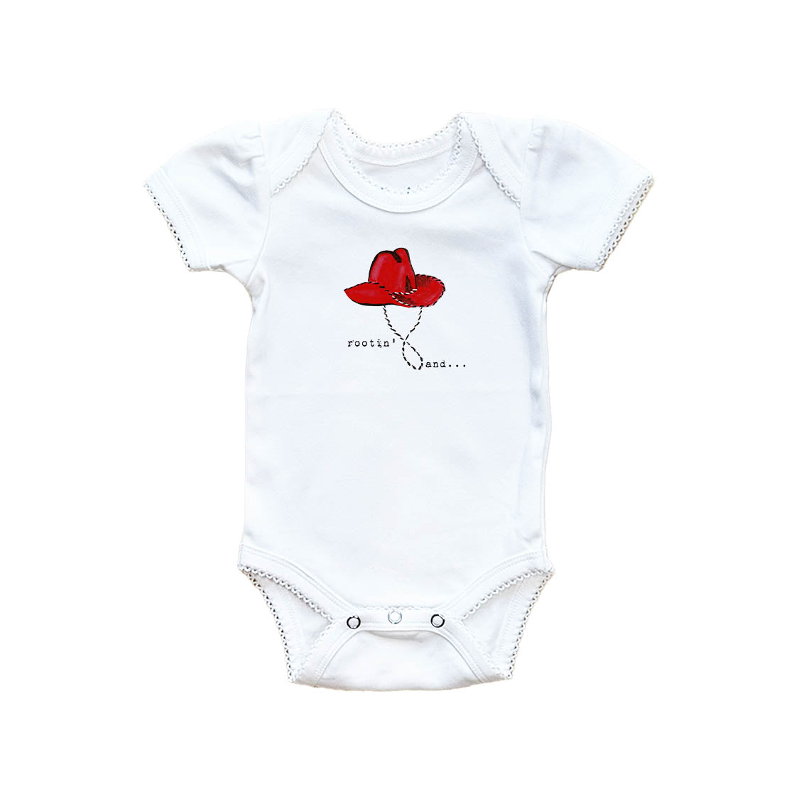 Rootin' and Tootin' Baby Onesie
