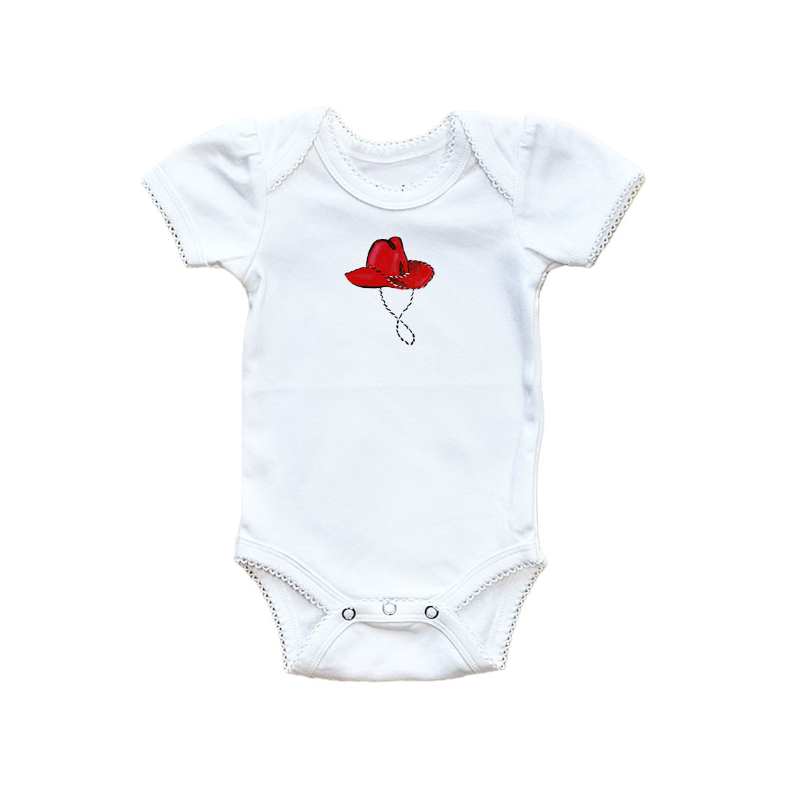 Red Hat Baby Onesie