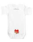 Red Wagon Baby Onesie