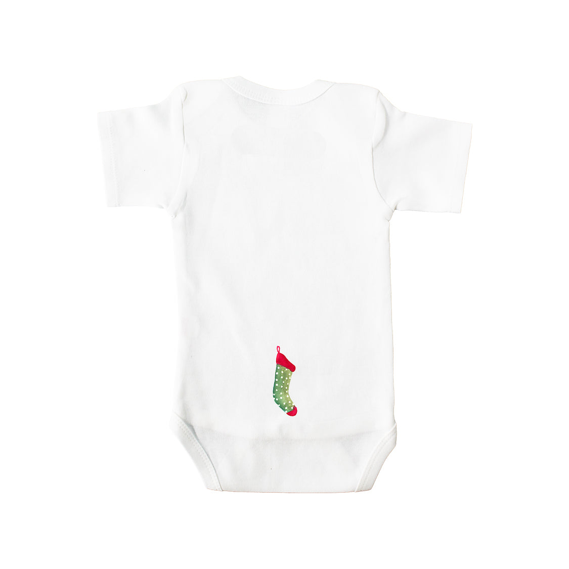 Stockings In A Row Baby Onesie