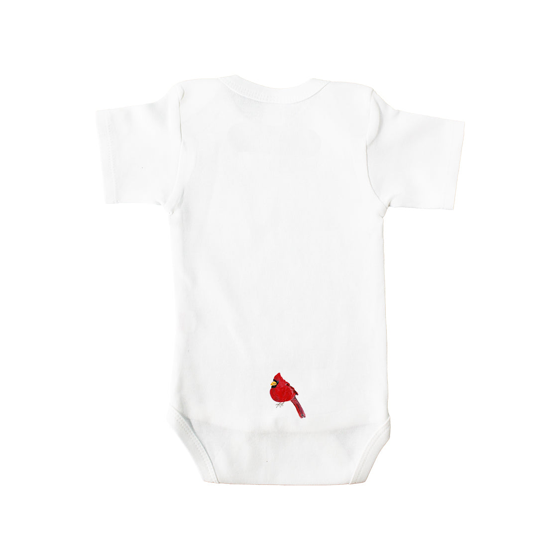 Snowy Longhorn Baby Onesie