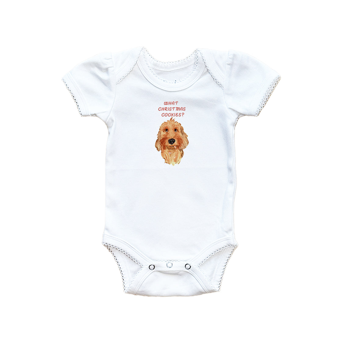 What Christmas Cookies? Baby Onesie