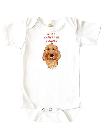 What Christmas Cookies? Baby Onesie